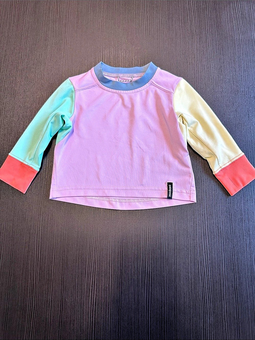 Patagonia Capilene® Silkweight Color Block Long Sleeve Baby 3-6M